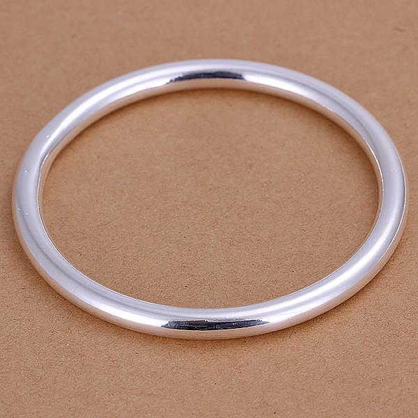 

PandaHall Silver Color Plated Bangle Wholesale Price, Silver Color Plated, 2-1/2 inch(6.5cm) Brass