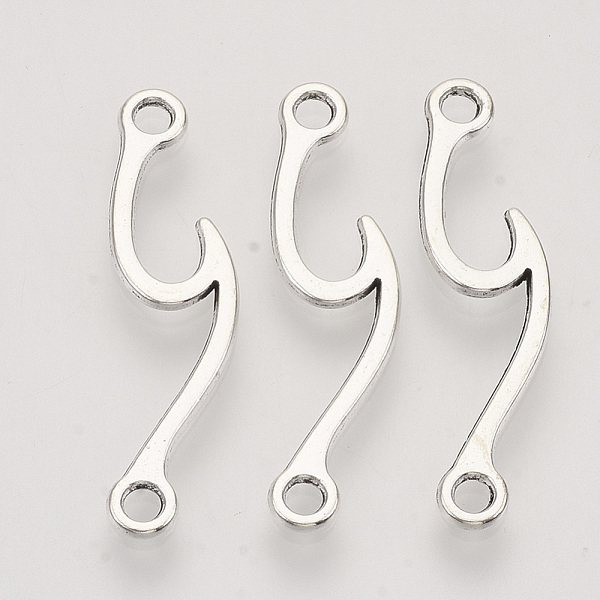 

PandaHall Tibetan Style Alloy Links connectors, Cadmium Free & Lead Free, Antique Silver, 33.5x8.5x1.5mm, Hole: 2mm, about 675pcs/500g Alloy...