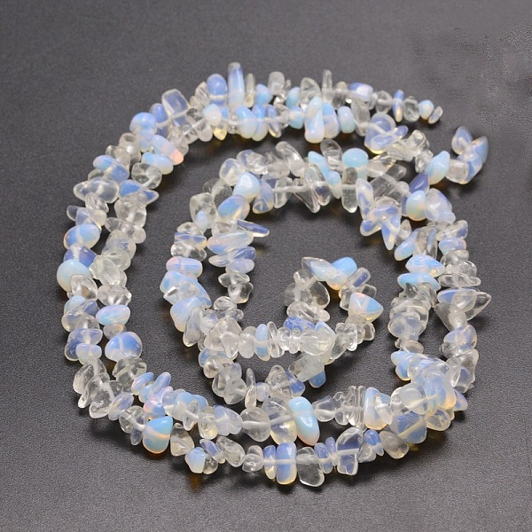 Opalite Chip Bead Stränge