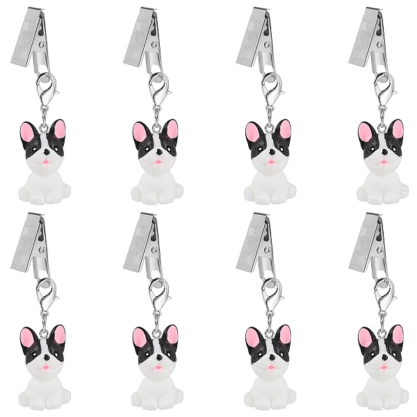 8Pcs Dog Resin Tablecloth Weights