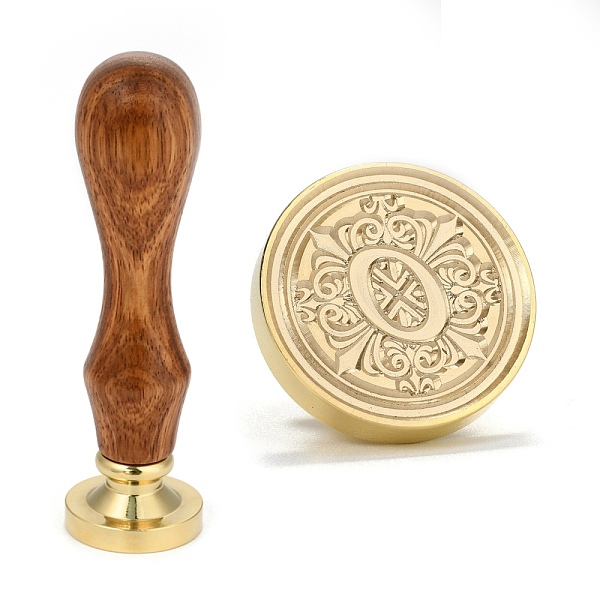 

PandaHall Brass Retro Initials Wax Sealing Stamp, 26 Letters A-Z Wax Seal Stamp with Wooden Handle for Post Decoration DIY Card Making...
