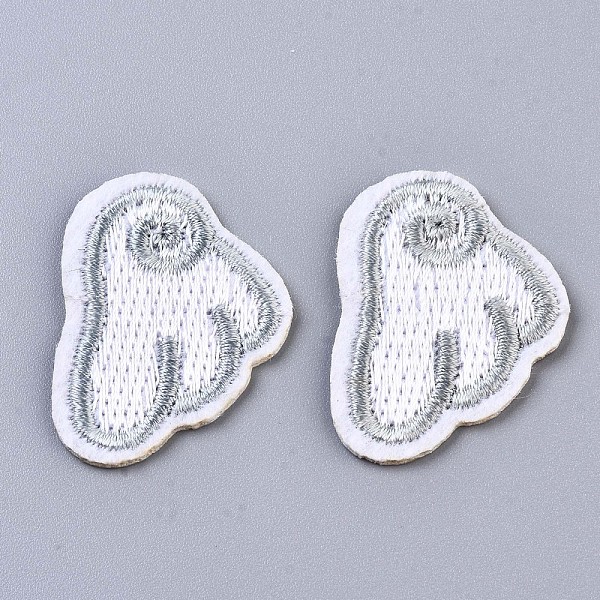 

PandaHall Angel Wing Appliques, Computerized Embroidery Cloth Iron on/Sew on Patches, Costume Accessories, Snow, 31.5x27x1.5mm Cloth Wing..., White