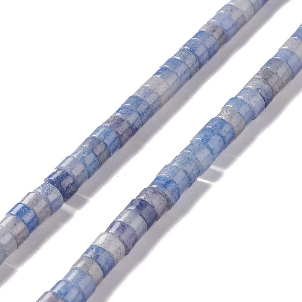 

PandaHall Natural Blue Aventurine Beads Strands, Column, 6x3.5mm, Hole: 0.8mm, about 115~116pcs/strand, 15.35~15.51 inch(39~39.4cm) Blue...