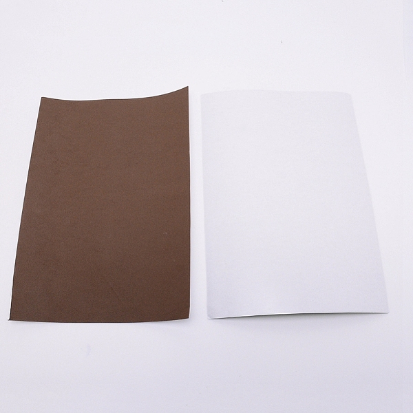 

PandaHall Sponge EVA Sheet Foam Paper Sets, With Adhesive Back, Antiskid, Rectangle, Coconut Brown, 30x21x0.1cm Foam Rectangle