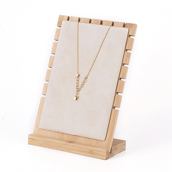 Expositor de collar de bamb�