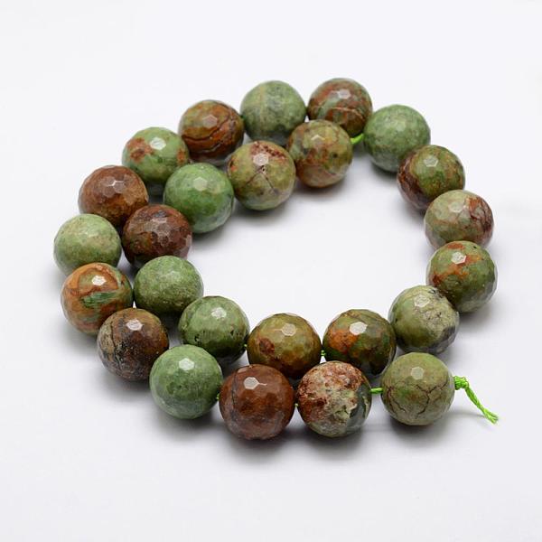 Natural Green Opal Beads Strands