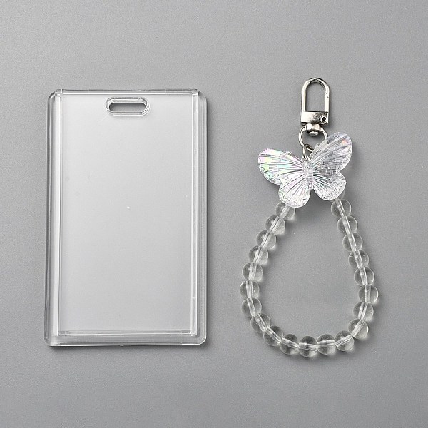 Rectangle Plastic ID Card Holder
