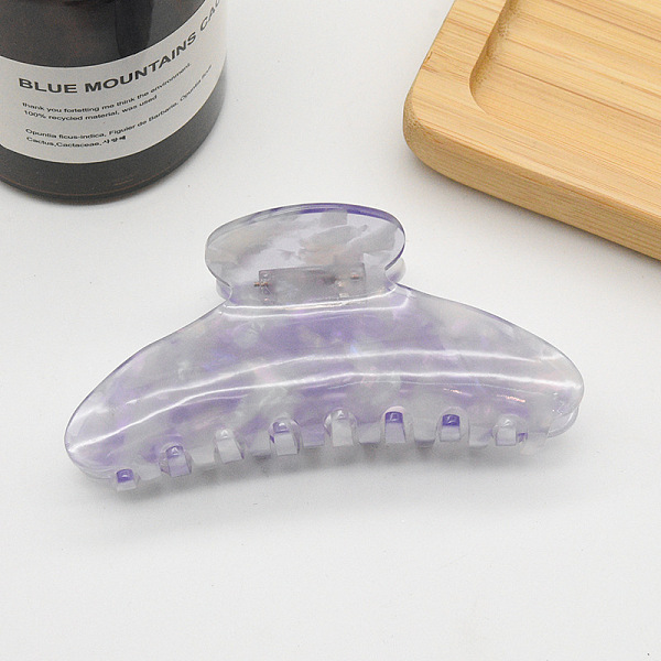 Large Cellulose Acetate(Resin) Hair Claw Clips