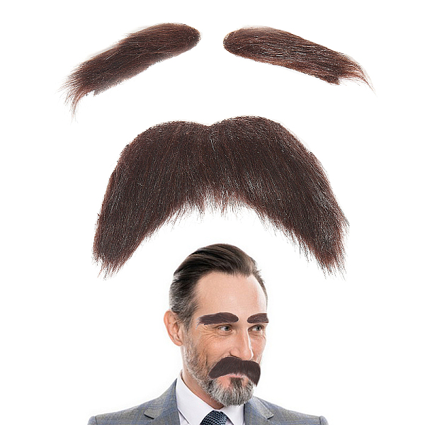 Cloth Eyebrows and Beards for Cosplay Costume Supplies