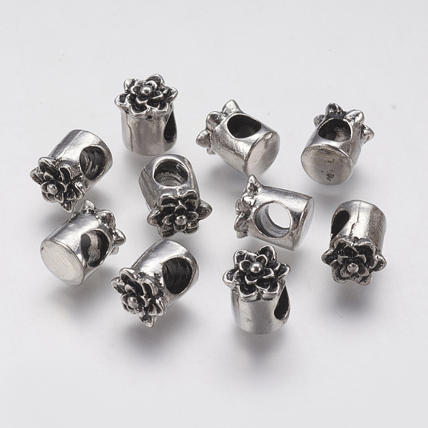 Ion Plating(IP) 304 Stainless Steel European Beads