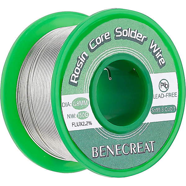 

PandaHall Tin Wire, Jewelry Making Supplies, with Spool, Platinum, 0.08cm, about 150g/roll Tin Silver