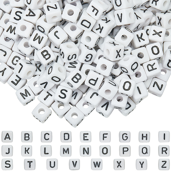 300Pcs Letter Acryl… - image