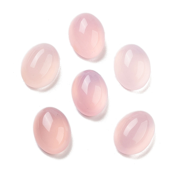 Natural Pink Agate Cabochons