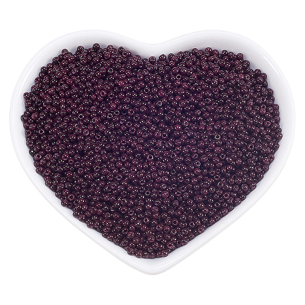 

PandaHall Ornaland 12/0 Glass Seed Beads, Grade A, Baking Varnish, Opaque Colours, Round, Coconut Brown, 2x1.5mm, Hole: 0.7mm, about...