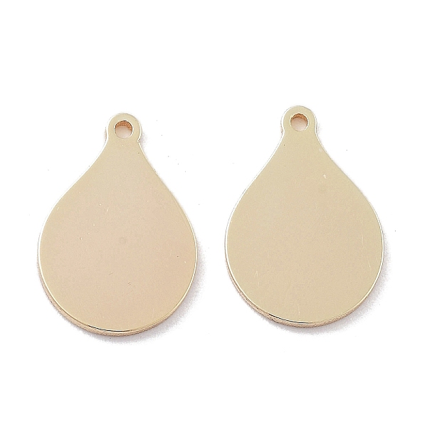 

PandaHall Brass Pendants, Balloon Charms, Real 18K Gold Plated, 13x9x1mm, Hole: 0.9mm Brass Balloon