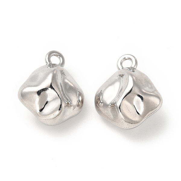 

PandaHall Rack Plating Alloy Pendants, Cadmium Free & Lead Free, Rose Charms, Platinum, 15.5x13x9mm, Hole: 1.8mm Alloy Flower