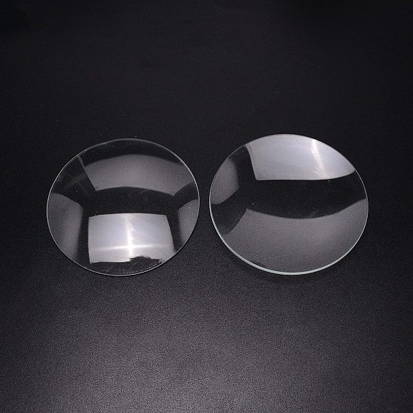 

PandaHall Glass Surface Dish Beaker Cover, for Lab Glassware, Flat Round, Clear, 10x0.2cm Glass Clear