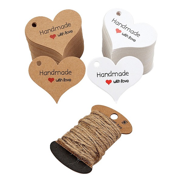 200Pcs 2 Colors Hea… - image