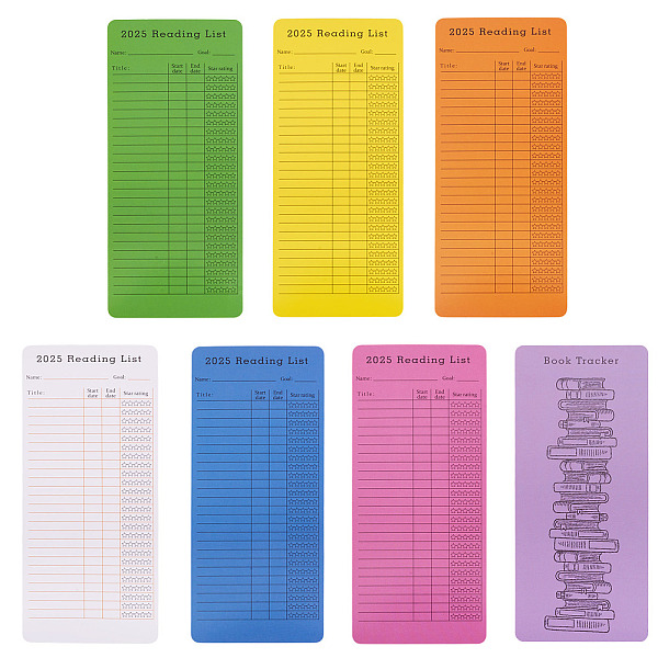 2025 Reading List Bookmark