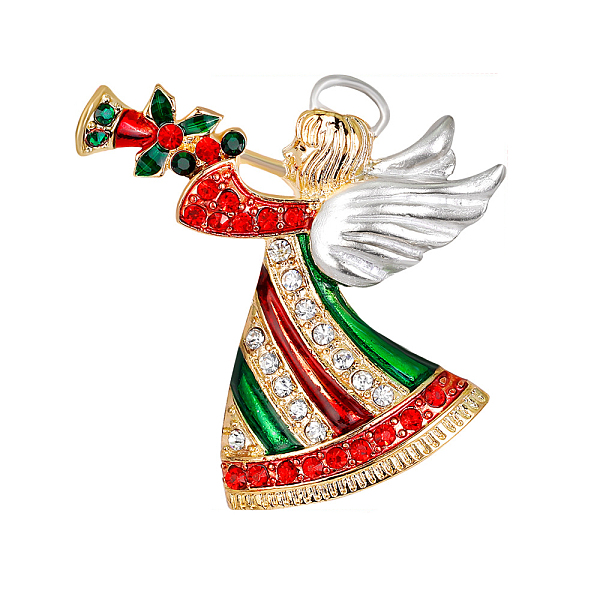 Weihnachtsengel Emaille Pin