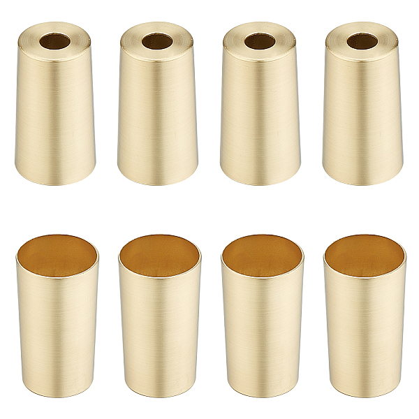 

PandaHall CHGCRAFT 8Pcs Metal Table Foot Cover Caps Iron Furniture Feet Covers Gold Column Furniture Legs Chair Feet Covers for Table Chair...