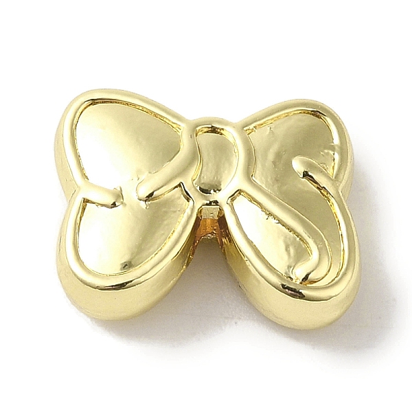 

PandaHall Rack Plating Alloy Beads, Cadmium Free & Nickel Free & Lead Free, Bowknot, Golden, 11.5x15x5mm, Hole: 1.6mm Alloy Bowknot