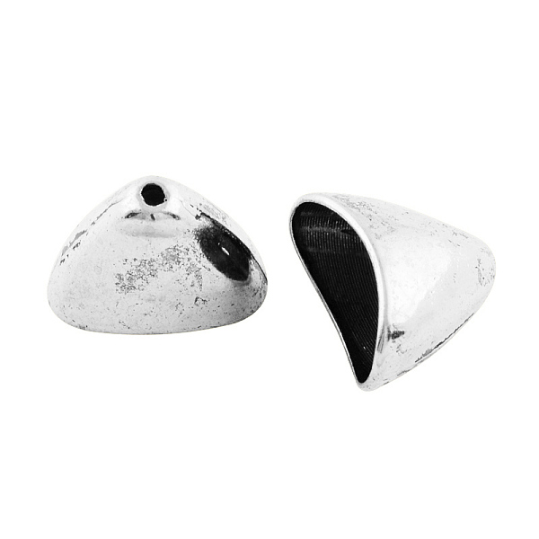 

PandaHall Tibetan Style Alloy Triangle Apetalous Bead Cones, For Tassels Pendant, Cadmium Free & Lead Free, Antique Silver, 14x20x12mm...