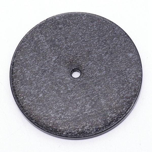 

PandaHall Acrylic Board, Flat Round, Black, 50x3mm, Hole: 3mm Acrylic Black