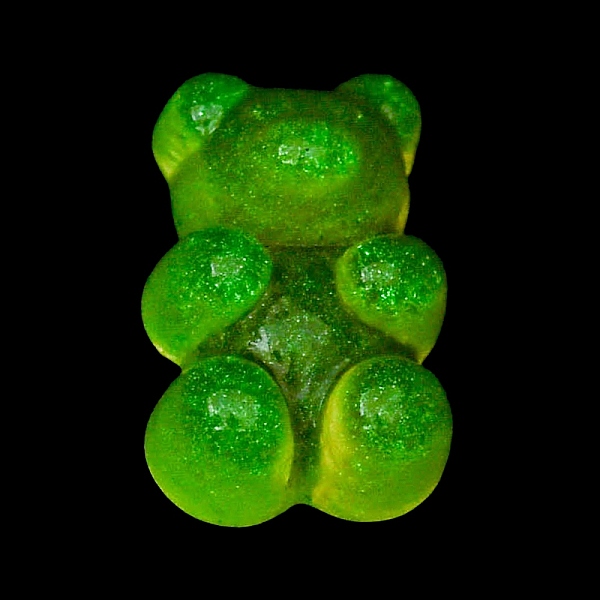 

PandaHall Luminous Resin Cabochons, Bear, Gold, 17.5x11.5x6mm Resin Bear Gold