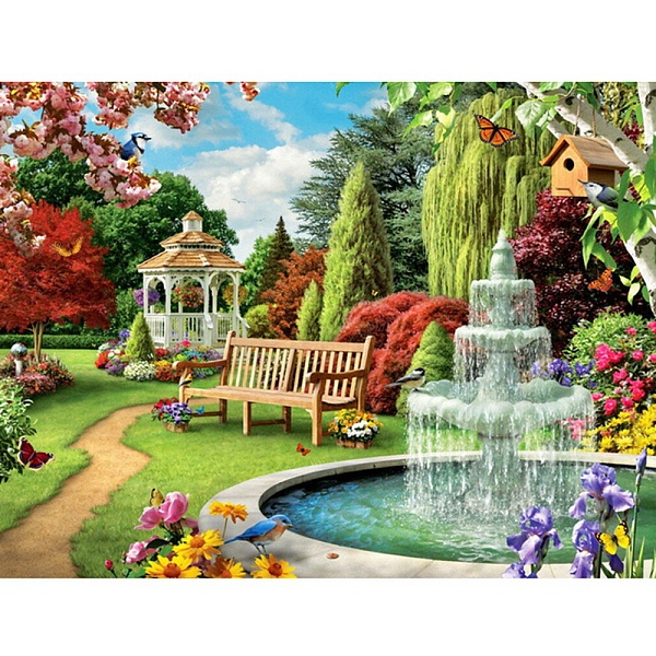 

PandaHall DIY Diamond Painting Kit, Including Resin Rhinestones Bag, Diamond Sticky Pen, Tray Plate and Glue Clay, Mixed Color, 300x400mm...