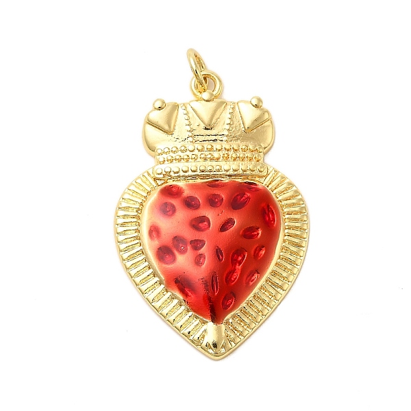 Brass Enamel Pendan… - image