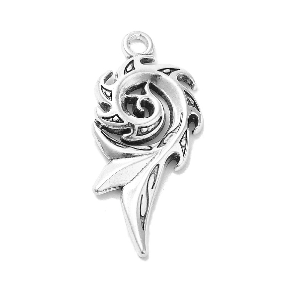 

PandaHall Tibetan Style Alloy Pendants, Wing, 50x23x4mm, Hole: 3.5mm Alloy Wing