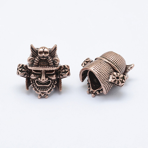 

PandaHall Brass Devil Beads, Long-Lasting Plated & Eco-Friendly, Cadmium Free & Nickel Free & Lead Free, Red Copper, 20x19x12.5mm, Hole: 6mm...