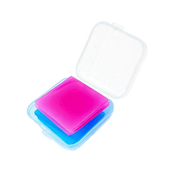 

PandaHall 6Pcs Silicone Glue Clay, for Diamond Painting, Square, Fuchsia, 25x25mm Silicone Square Pink
