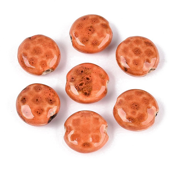 Vintage Handmade Porcelain Beads