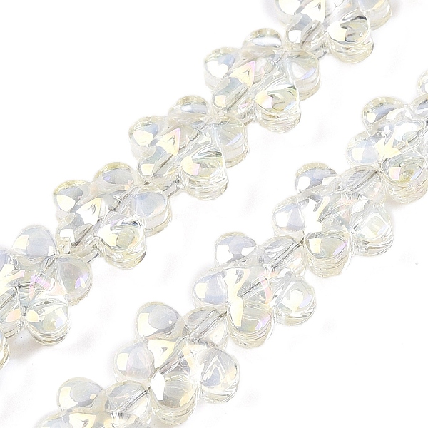 Electroplate Glass Beads Strands