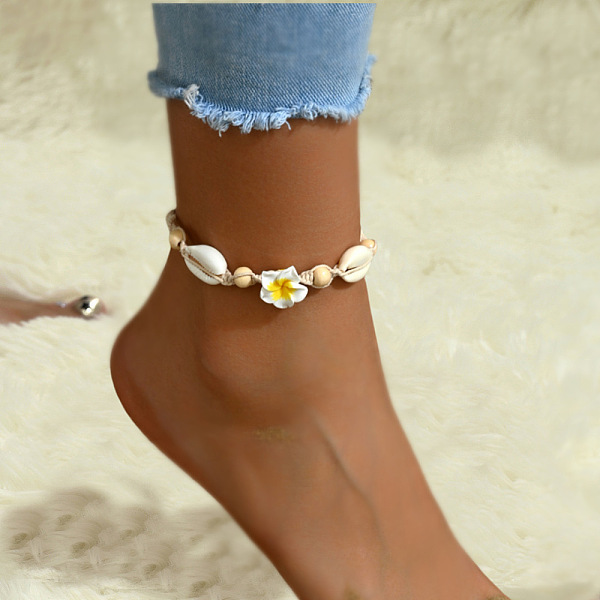 Cowrie Shell & Wood… - image