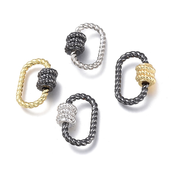 Brass Screw Carabiner Lock Charms