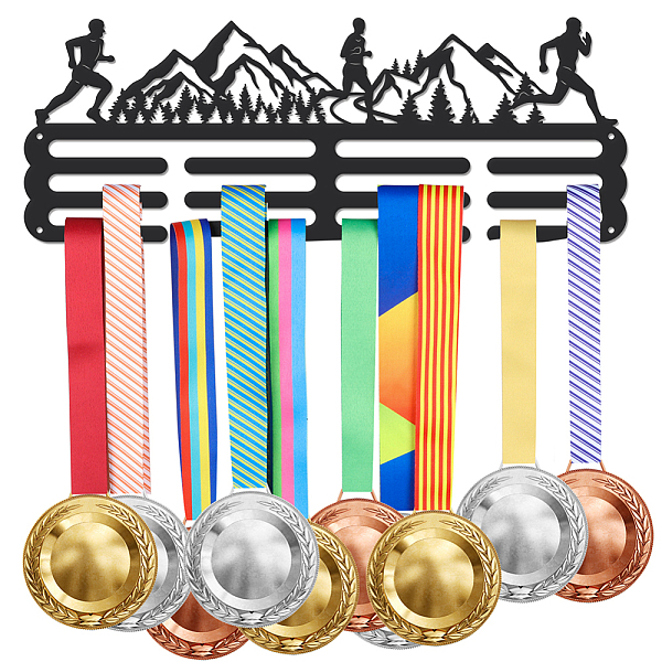 

PandaHall SUPERDANT Running Medal Hanger Display Park Run Sports Medals Display Rack for 60+ Medals Wall Mount Ribbon Display Holder Rack...