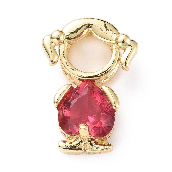 Brass Micro Pave Cu… - image