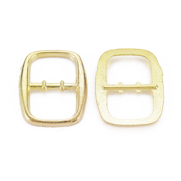 

PandaHall 2-Hole Alloy Buttons, Cadmium Free & Nickel Free & Lead Free, Rectangle, Light Gold, 13.5x11x1.5mm, Hole: 4.5x6.5mm Alloy...