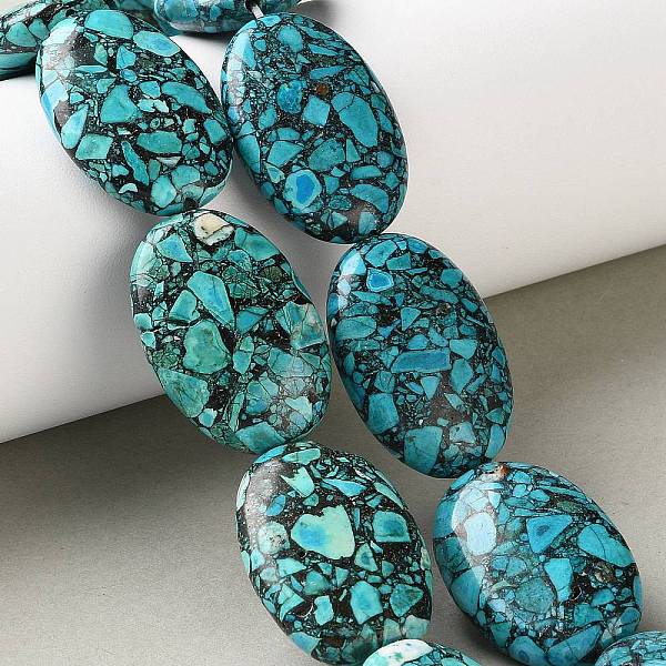 Synthetic Imperial Jasper Beads