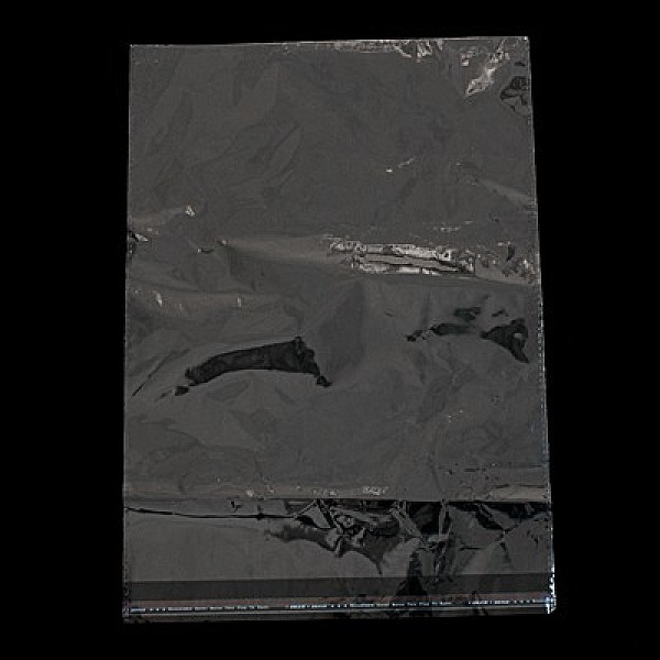

PandaHall Cellophane Bags, Clear, Unilateral Thickness: 0.0125mm, Inner Measure: 34.6x26cm OPP Cellophane Clear