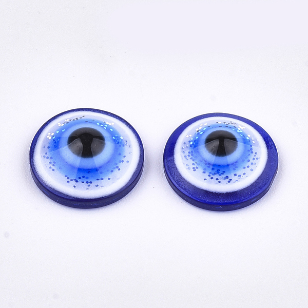 

PandaHall Craft Resin Doll Eyes, Stuffed Toy Eyes, Blue, 9.5~10x3.5mm Resin