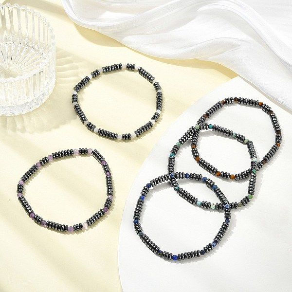 Bracelets extensibles pour femmes et hommes-image-BJEW-JB13809-fr