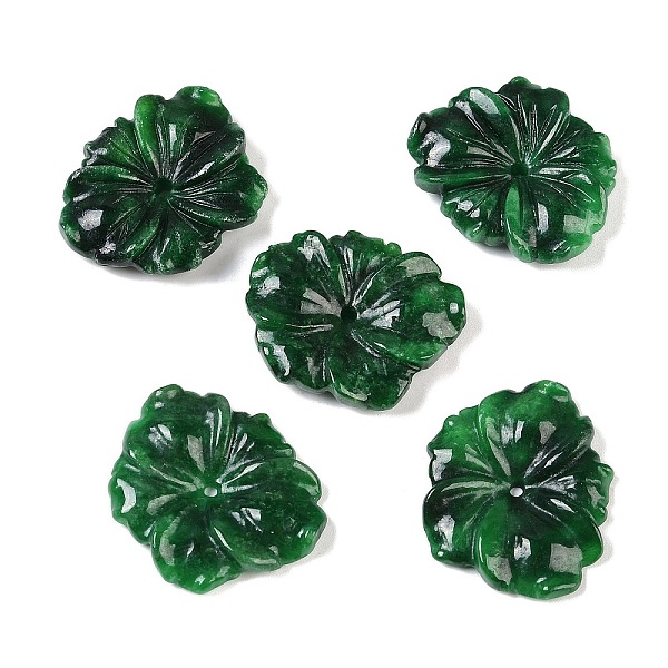 Dyed Natural Myanmar Jade Pendants