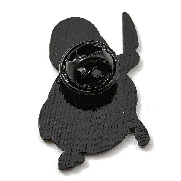 

PandaHall Cartoon Japanese Duck with Knife Enamel Pin, Electrophoresis Black Zinc Alloy Brooch for Backpack Clothes, Tool, 30x23x1.5mm...