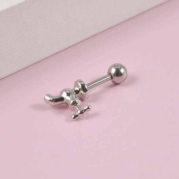 Water Faucet 304 Stainless Steel Cartilage Earrings