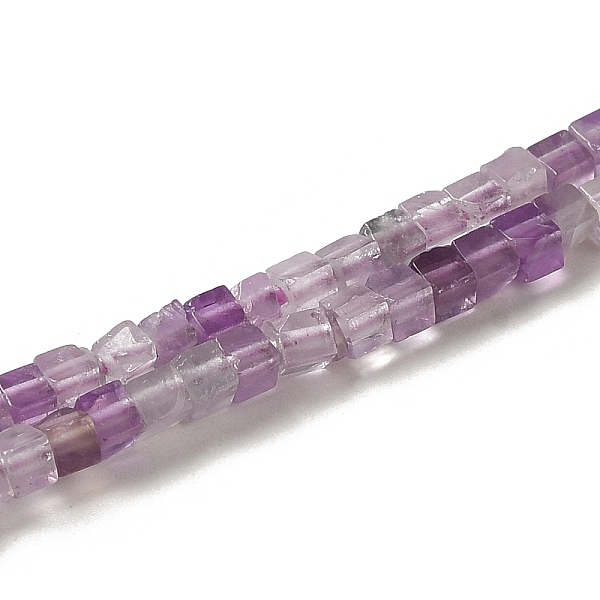 

PandaHall Natural Amethyst Beads Strands, Cube, 2~2.5x2.5~3.5x2.5~3mm, Hole: 0.4mm, about 157~165pcs/strand, 14.96~15.75''(38~40cm) Amethyst...