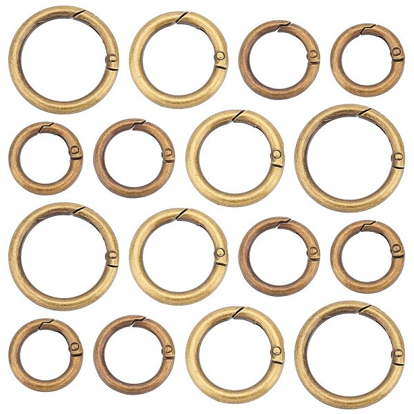 16Pcs 4 Style Alloy… - image